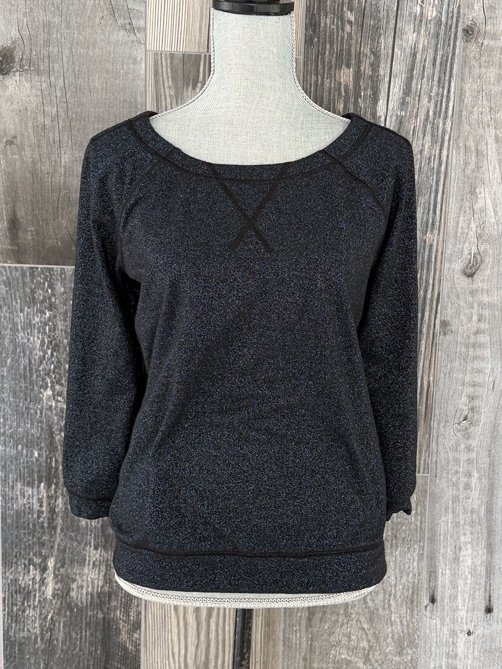 Marc by Marc Jacobs Shimmering Crewneck Sweatshirt